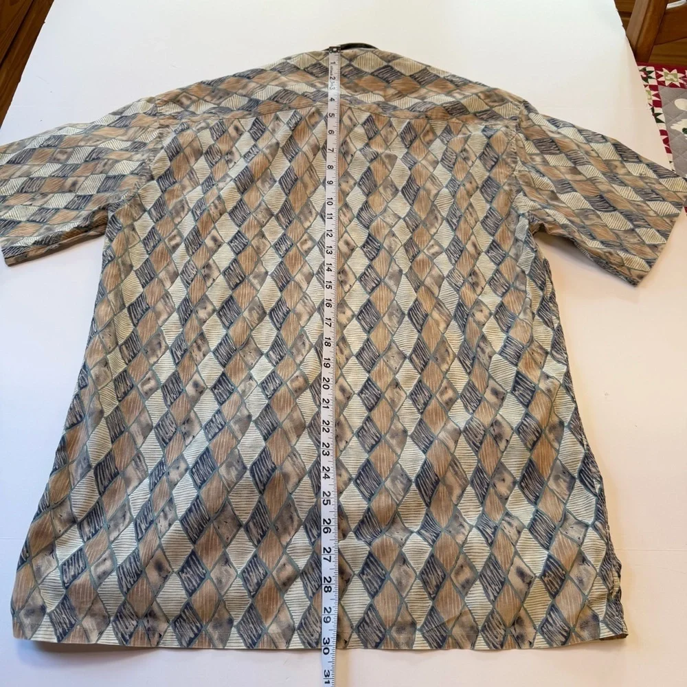 Men’s Burma Bibas Geometric Shirt Size Medium​ - Picture 7 of 7